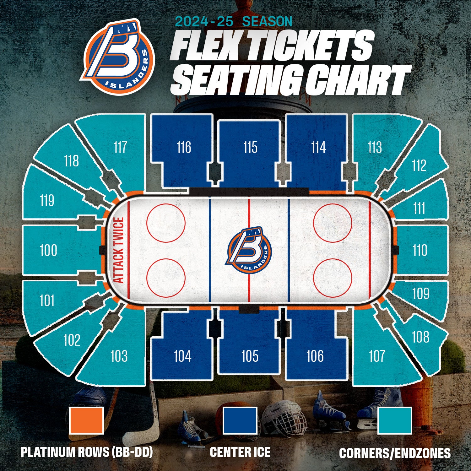 Flex Plans | Bridgeport Islanders