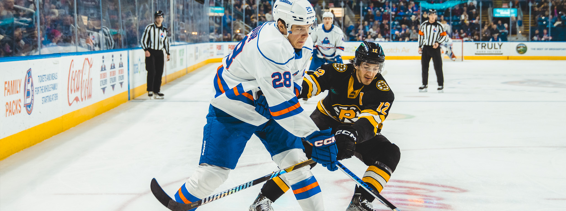 Islanders To Face Bruins in Oct. 12th Home Opener