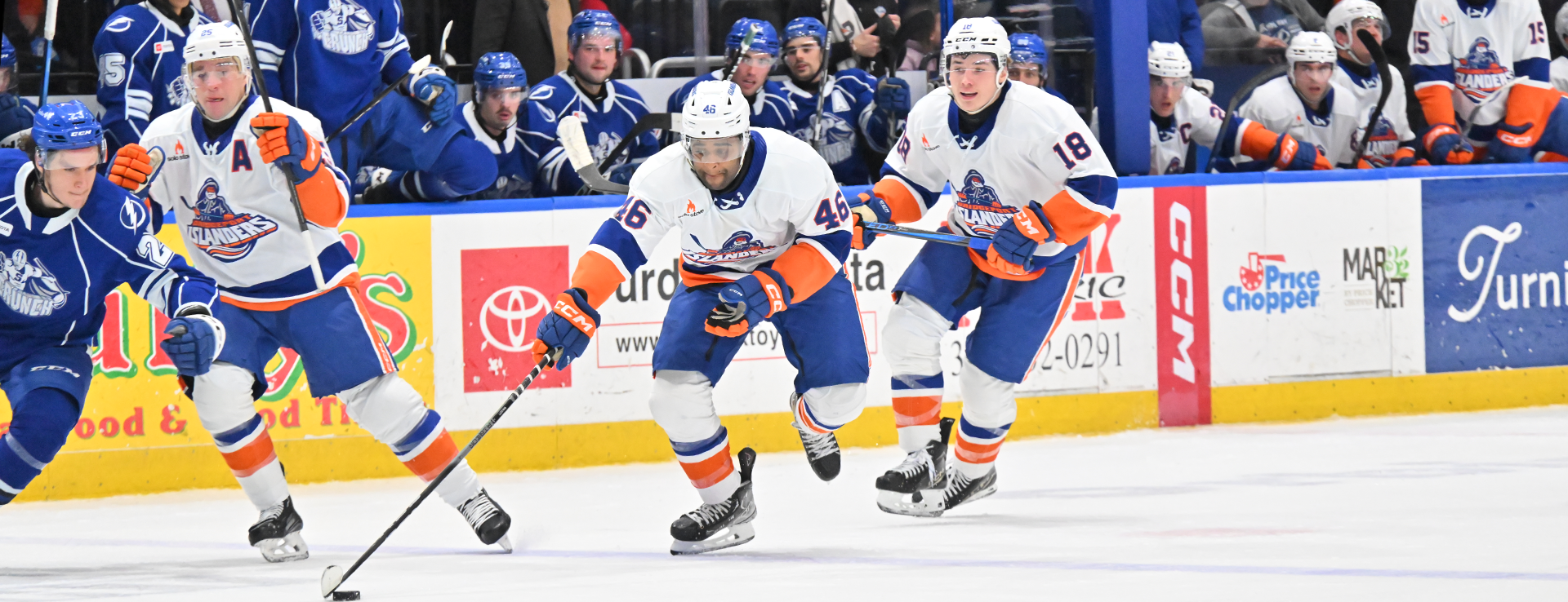 Recap: Islanders 5, Crunch 2