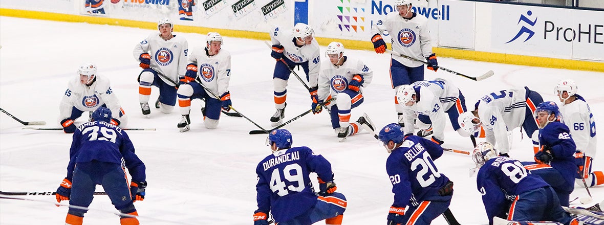 Islanders Training Camp Hits the Ice